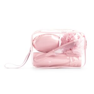 Kit Viagem 4 Peças. — Rosa