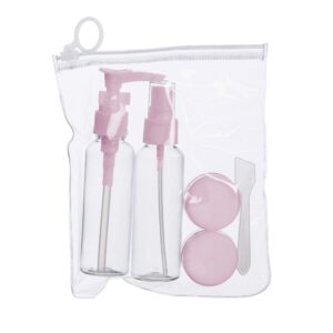 Kit Viagem 5 Peças. — Rosa