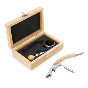 Kit Vinho Bambu 3 Peças.