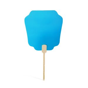 Leque de Papel. — Azul