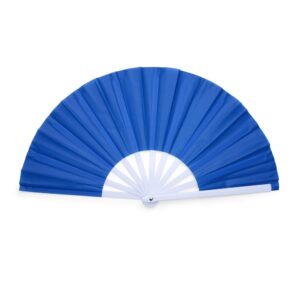 Leque de Plástico. — Azul