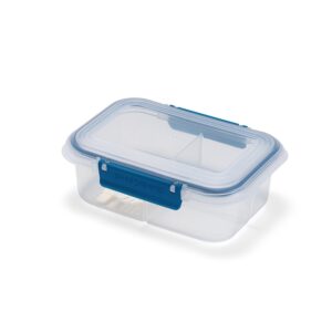 Marmita Hermética Plástico 650ml. — Azul