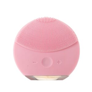 Massageador e Limpador Facial. — Rosa