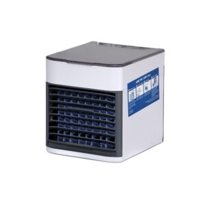 Mini Climatizador de Ar Portátil.