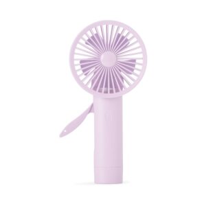Mini Ventilador Manual. — Rosa