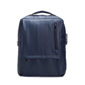 Mochila Antifurto com Segredo 23 Litros. — Azul