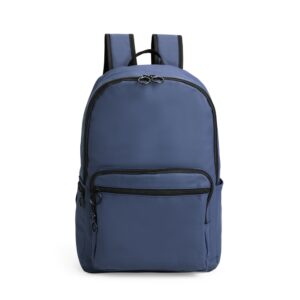 Mochila Couro Sintético 23 Litros. — Azul