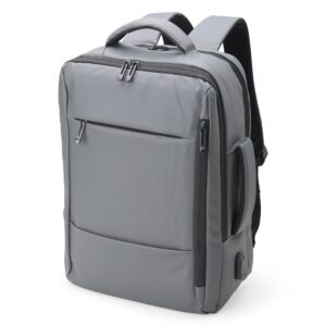 Mochila Couro Sintético USB 25 Litros.