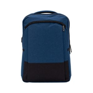 Mochila Poliéster 20 L USB. — Azul