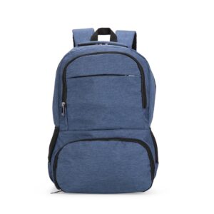Mochila Poliéster USB 26L. — Azul