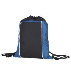 Mochila Saco Poliéster. — Azul