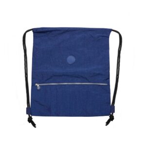 Mochila Saco Nylon. — Azul