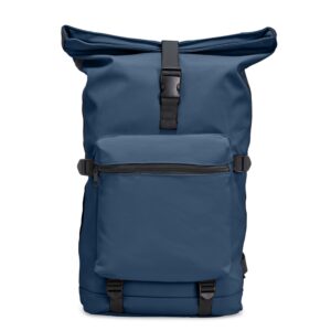 Mochila de Couro Sintético 41 Litros. — Azul