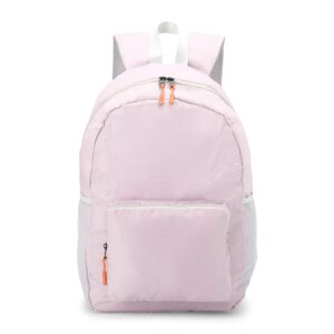 Mochila de Nylon Dobrável 24 Litros. — Rosa