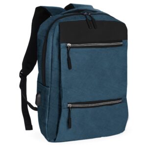 Mochila de Nylon USB 20L. — Azul