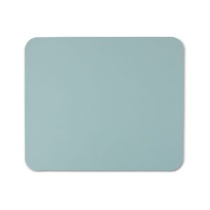 Mouse Pad Couro Sintético. — Azul