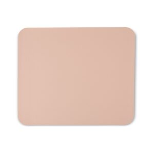 Mouse Pad Couro Sintético. — Rosa