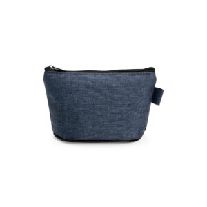 Nécessaire Poliéster PVC Mescla. — Azul