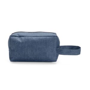 Nécessaire Poliéster PVC Mescla. — Azul