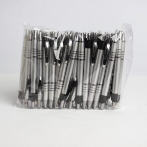 Pacote Caneta Plástica com 50pçs.