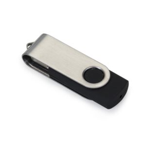 Pen Drive Giratório Metálico 4GB/8GB/16GB/32GB.