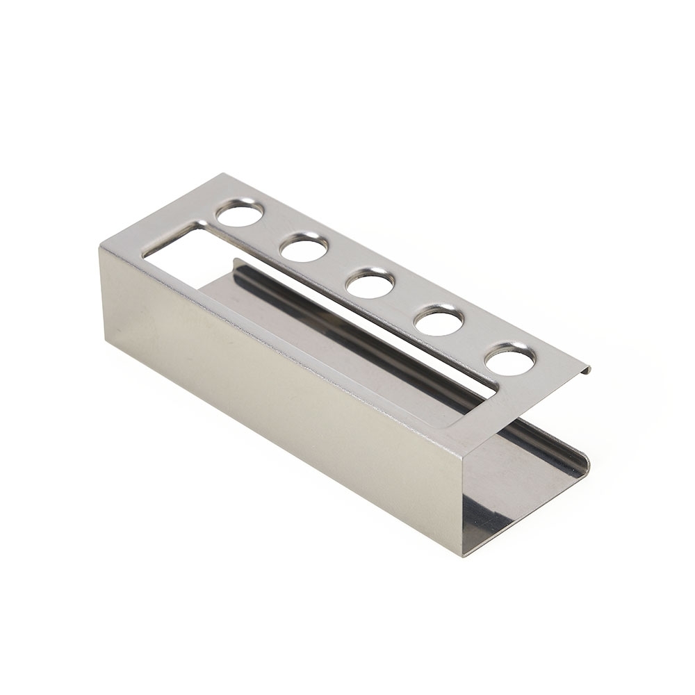 Porta Cartão Inox com Suporte Para Canetas.