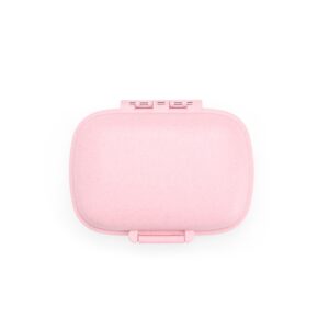 Porta-Comprimidos Plástico. — Rosa