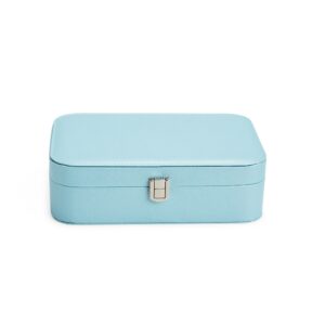 Porta-Joias com Espelho. — Azul claro
