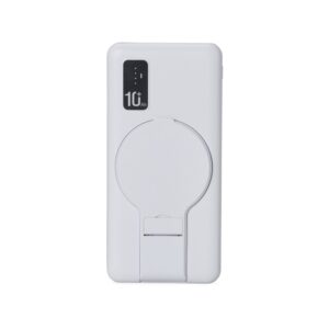 Power Bank 10.000mAh com Carregamento via Indução ou via Cabo.