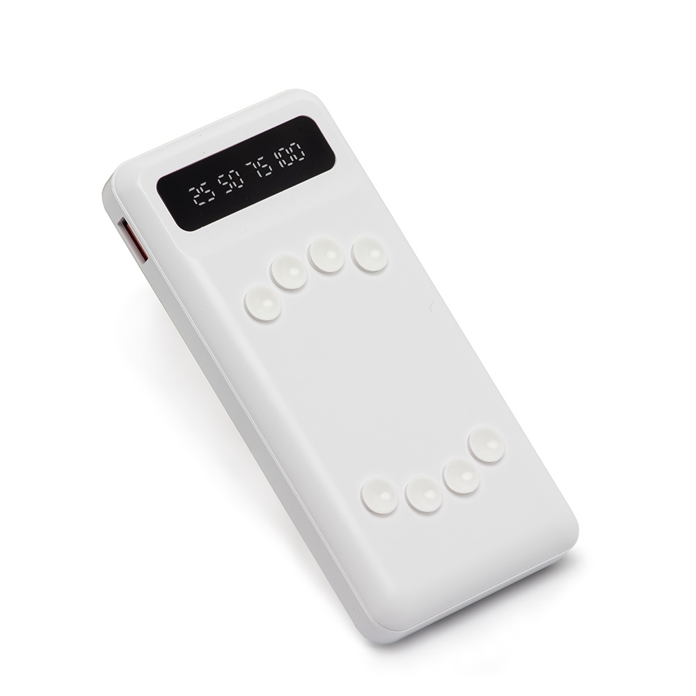 Power Bank 10.000mAh com Lanterna e Multissaídas.