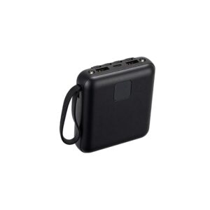 Power Bank 10.000mAh com Lanterna e Multissaídas.