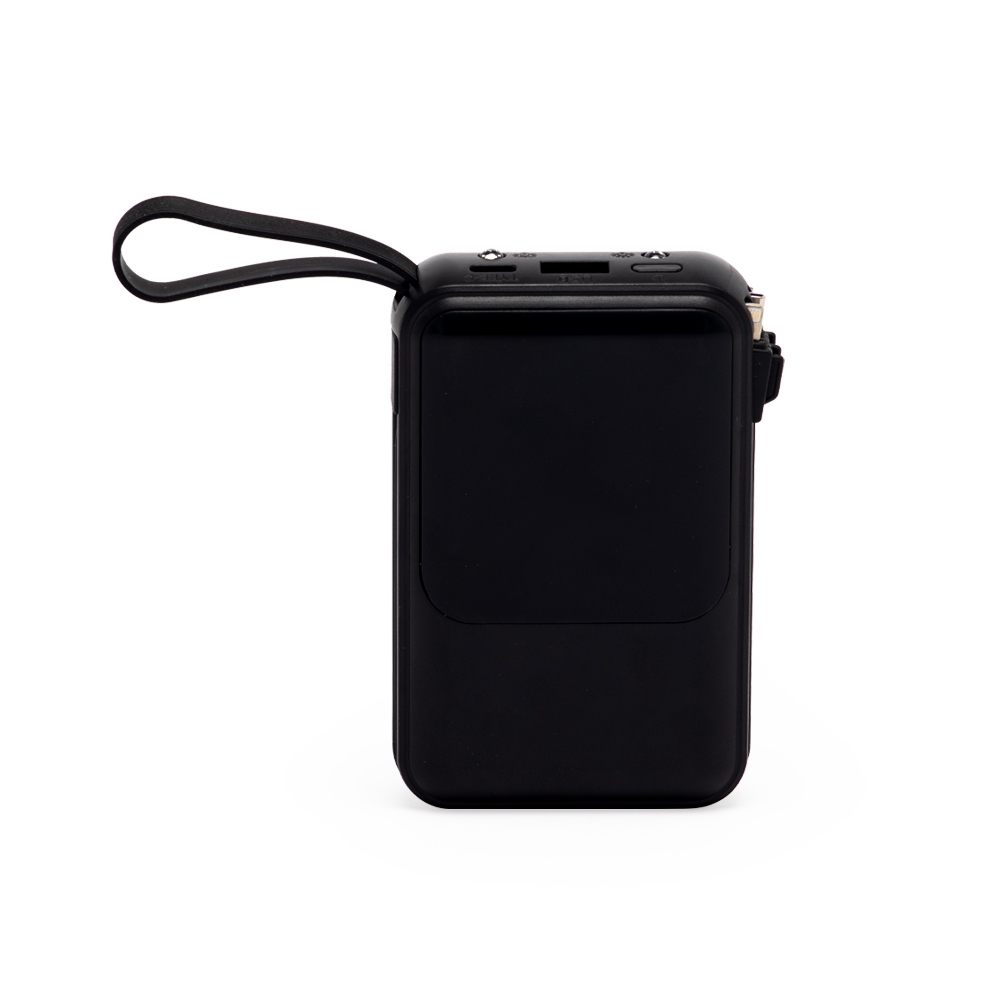 Power Bank 10.000mAh com Lanterna e Multissaídas.
