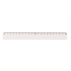 Régua Plástica 20cm.