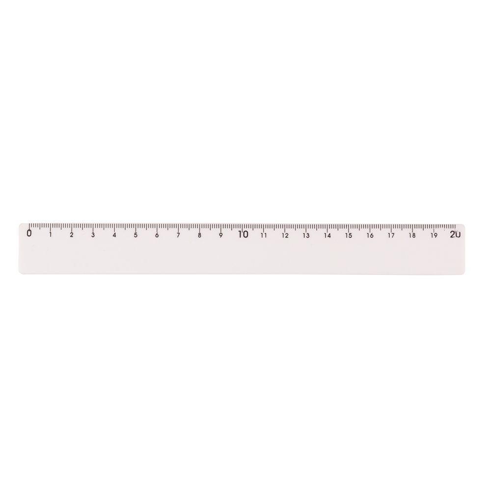 Régua Plástica 20cm.