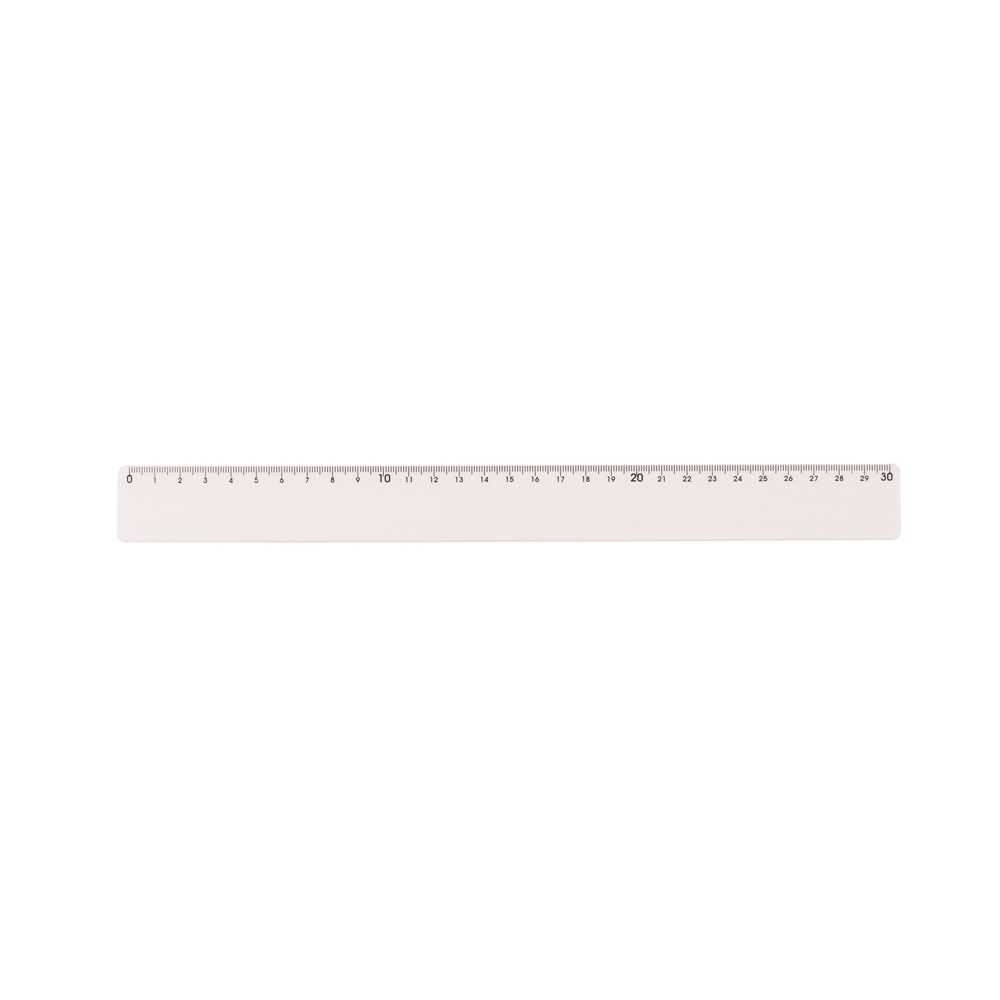 Régua Plástica 30cm.