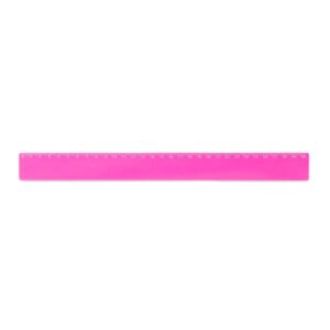 Régua Plástica 30cm. — Rosa