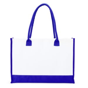 Sacola de Lona. — Azul