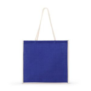 Sacola de Juta. — Azul