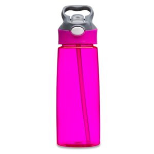 Squeeze 650ml Plástico. — Rosa