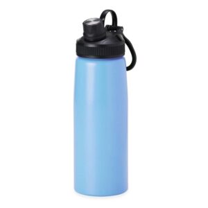 Squeeze Inox 900ml. — Azul claro