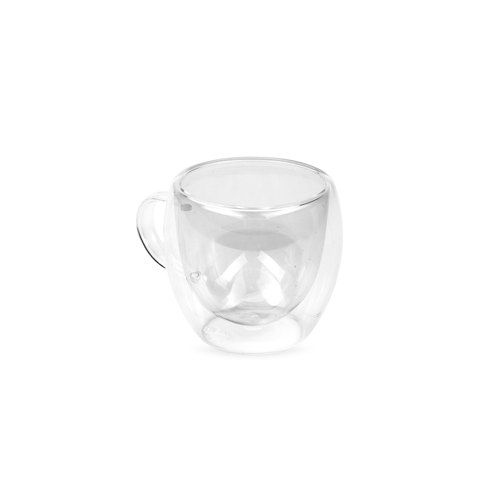 Xícara de Vidro 80ml.